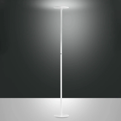Fabas Luce Stojací lampa Regina LED, bílá, CCT, stmívatelná, výška 180 cm
